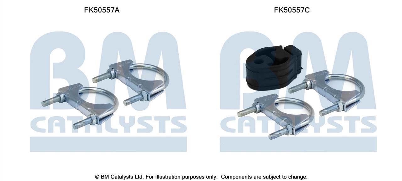 BM Catalysts FK50557 Mounting kit for exhaust system FK50557