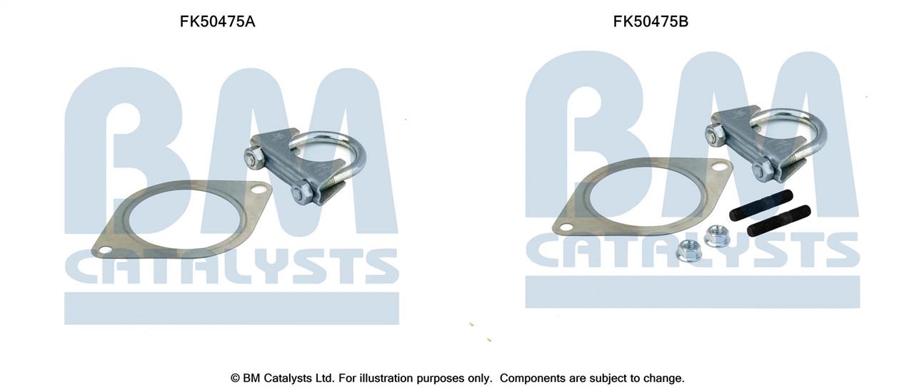 BM Catalysts FK50475 Mounting kit for exhaust system FK50475