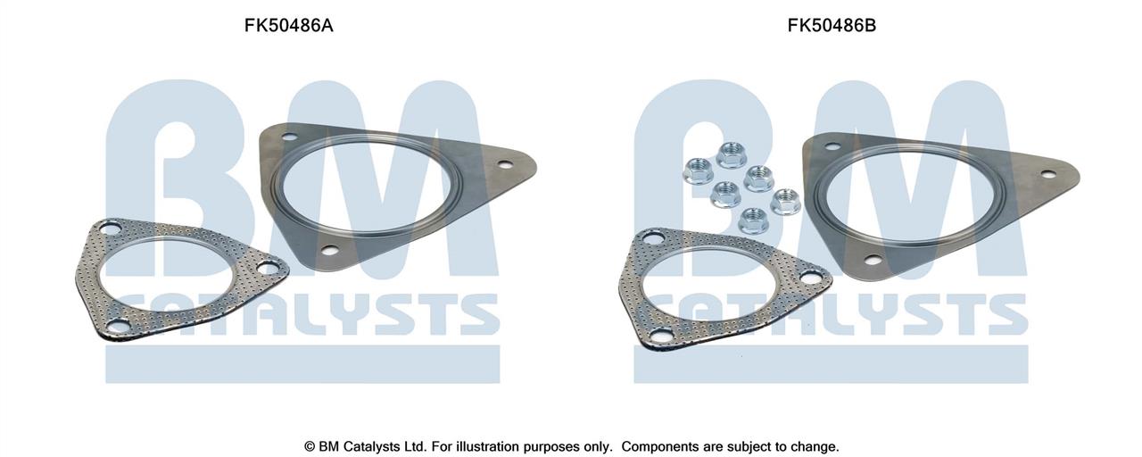 BM Catalysts FK50486 Mounting kit for exhaust system FK50486