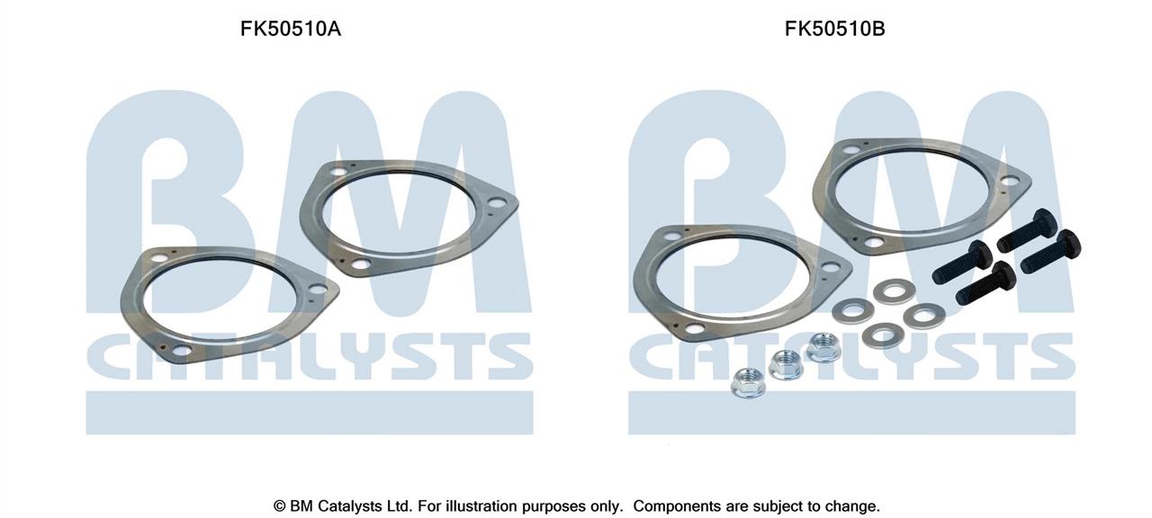 BM Catalysts FK50510 Mounting kit for exhaust system FK50510