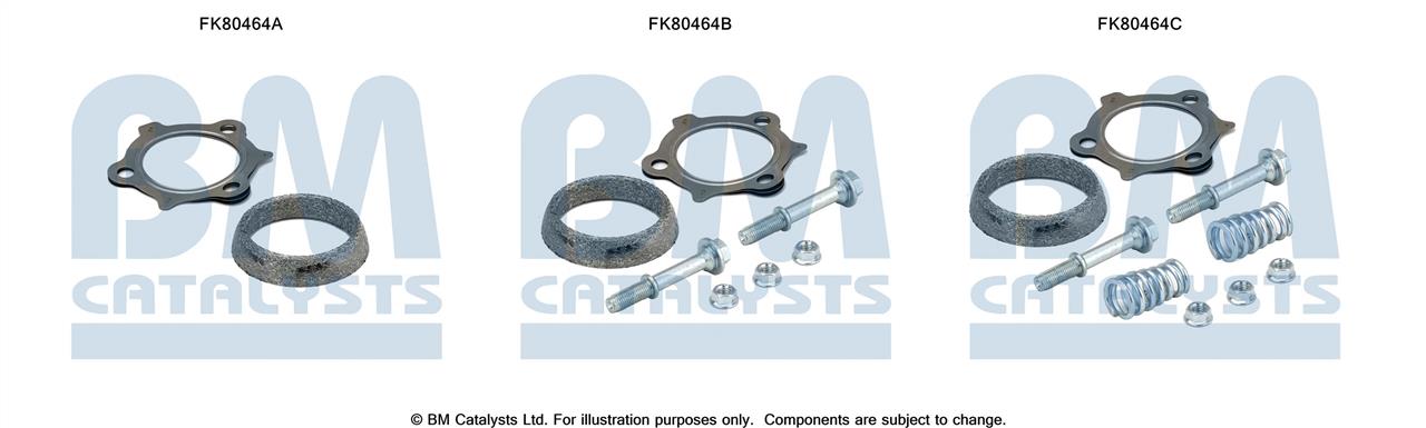 BM Catalysts FK80464 Mounting kit FK80464