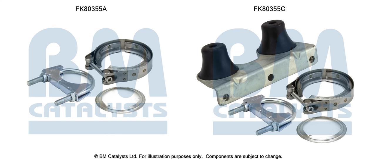 BM Catalysts FK80355 Mounting kit FK80355