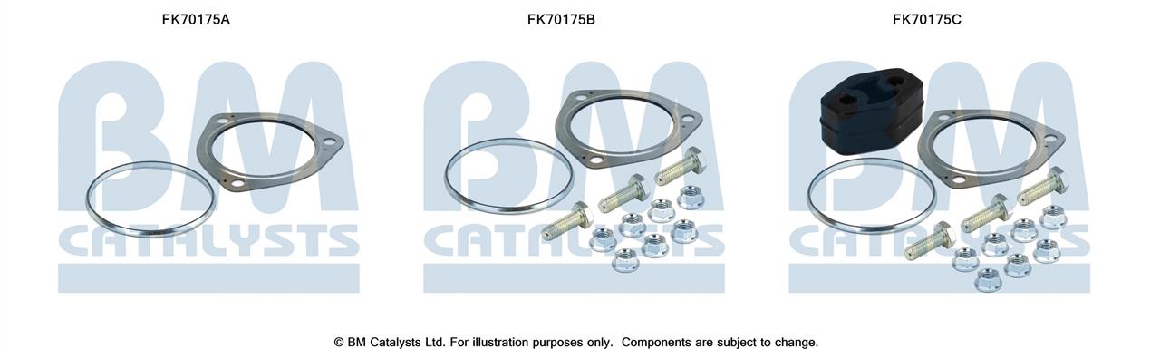 BM Catalysts FK70175 Mounting kit for exhaust system FK70175
