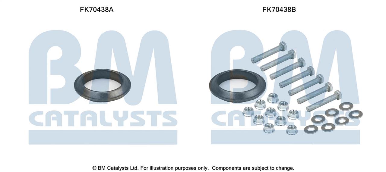 BM Catalysts FK70438 Mounting kit for exhaust system FK70438