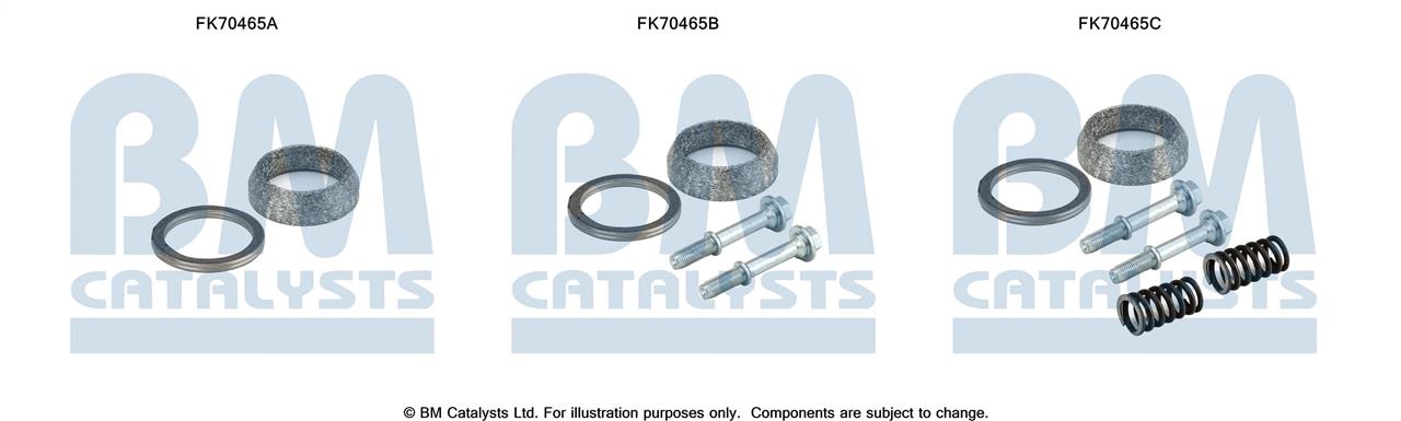 BM Catalysts FK70465 Mounting kit for exhaust system FK70465