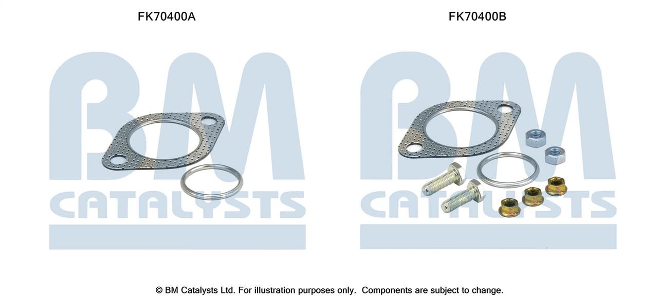 BM Catalysts FK70400 Mounting kit for exhaust system FK70400