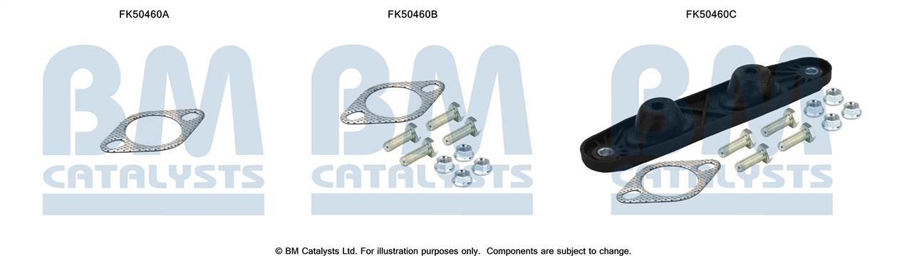 BM Catalysts FK50460 Mounting kit for exhaust system FK50460