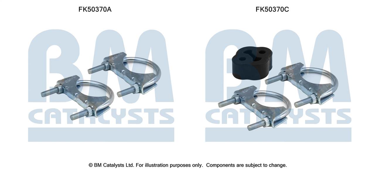 BM Catalysts FK50370 Mounting kit for exhaust system FK50370