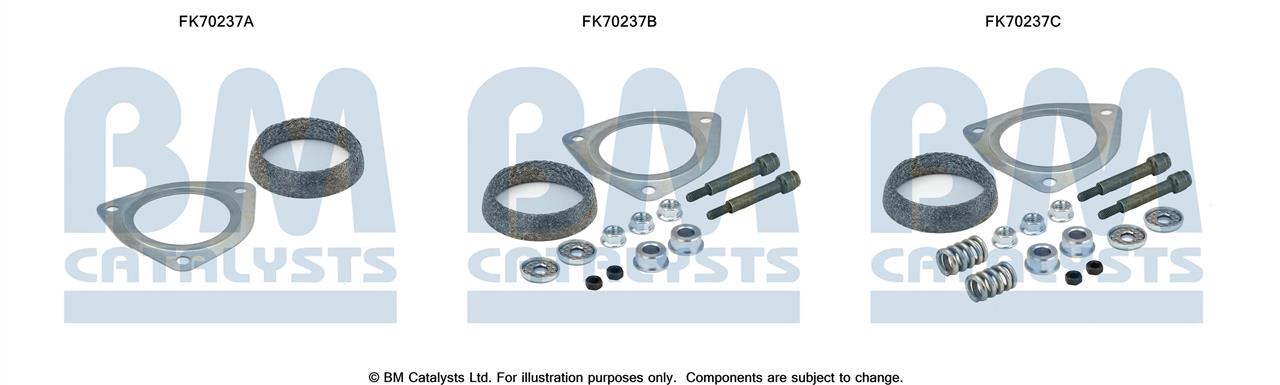 BM Catalysts FK70237 Mounting kit for exhaust system FK70237