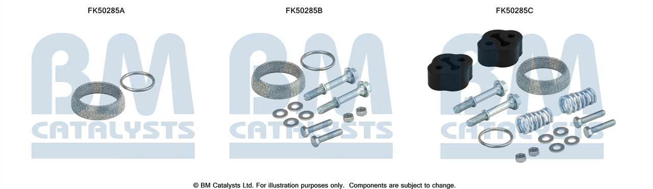 BM Catalysts FK50285 Mounting kit for exhaust system FK50285