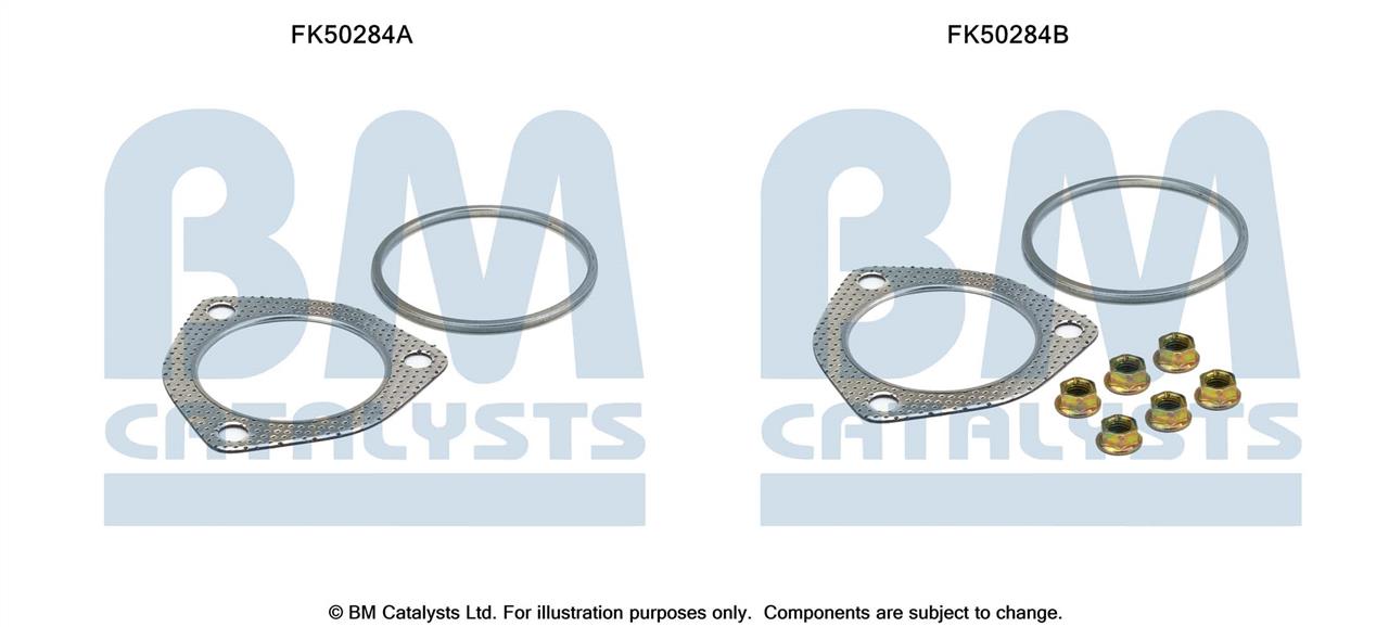 BM Catalysts FK50284 Mounting kit for exhaust system FK50284