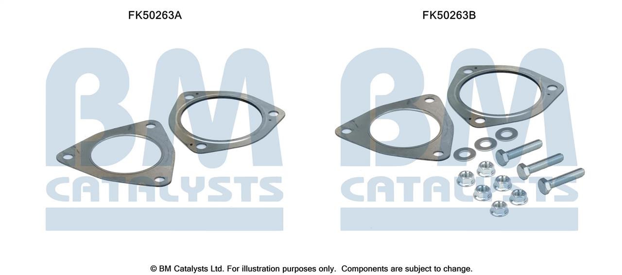BM Catalysts FK50263 Mounting kit for exhaust system FK50263