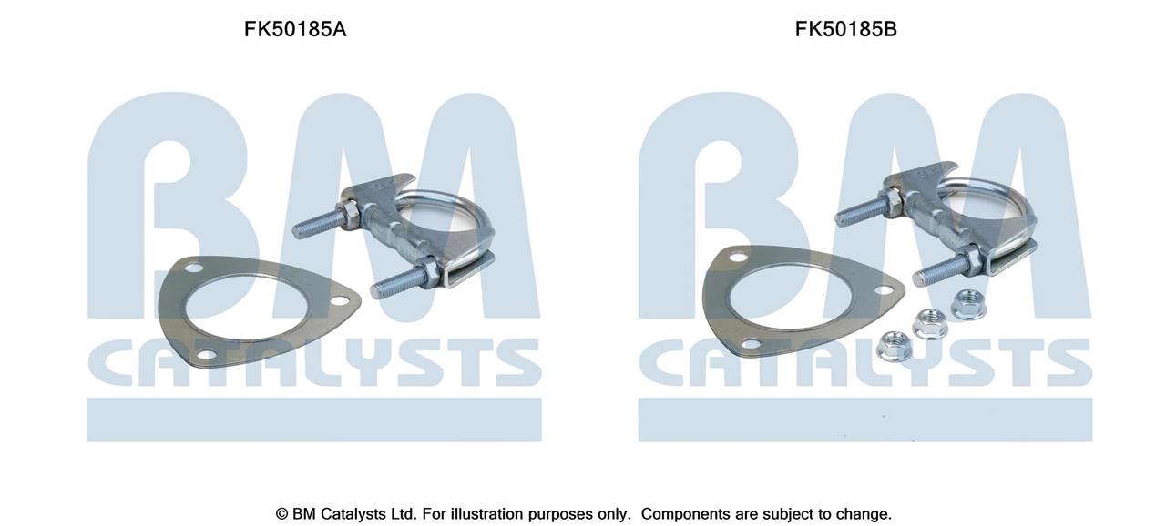 BM Catalysts FK50185 Mounting kit for exhaust system FK50185