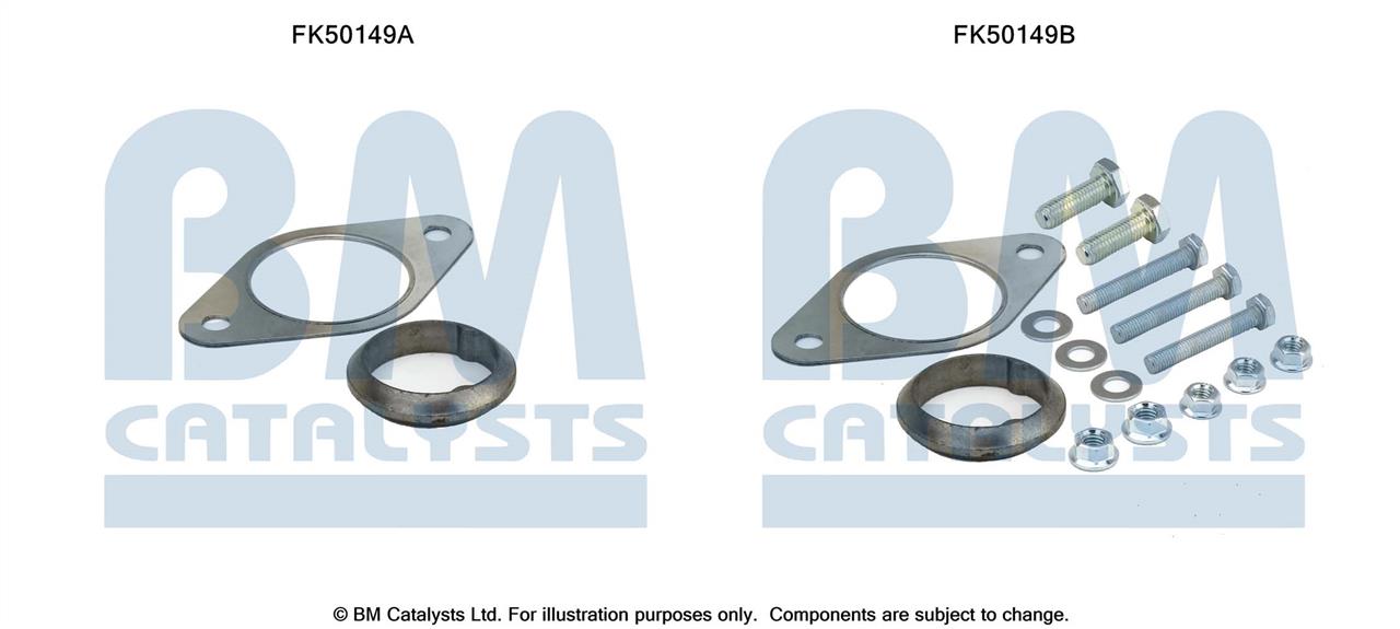 BM Catalysts FK50149 Mounting kit for exhaust system FK50149