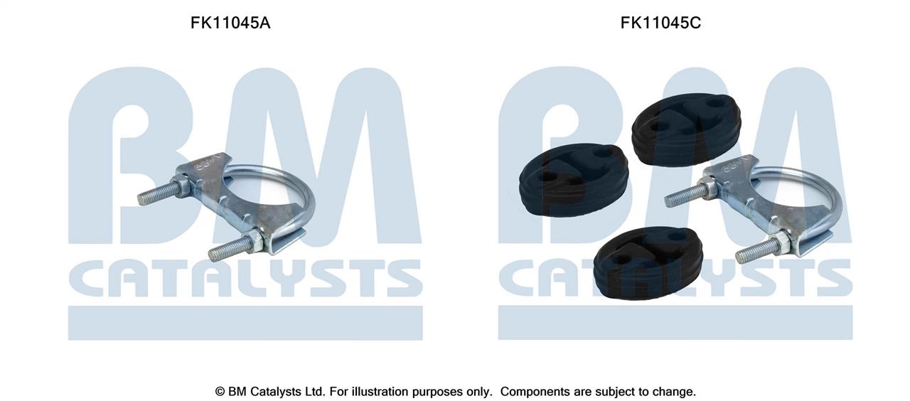 BM Catalysts FK11045 Diesel particulate filter DPF FK11045