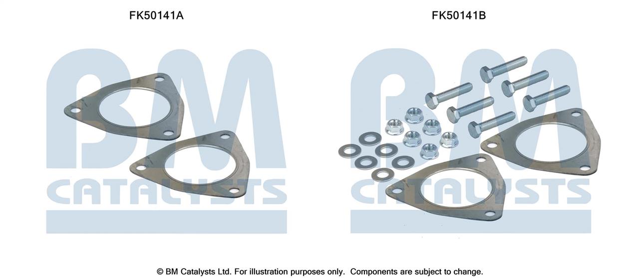 BM Catalysts FK50141 Mounting kit for exhaust system FK50141