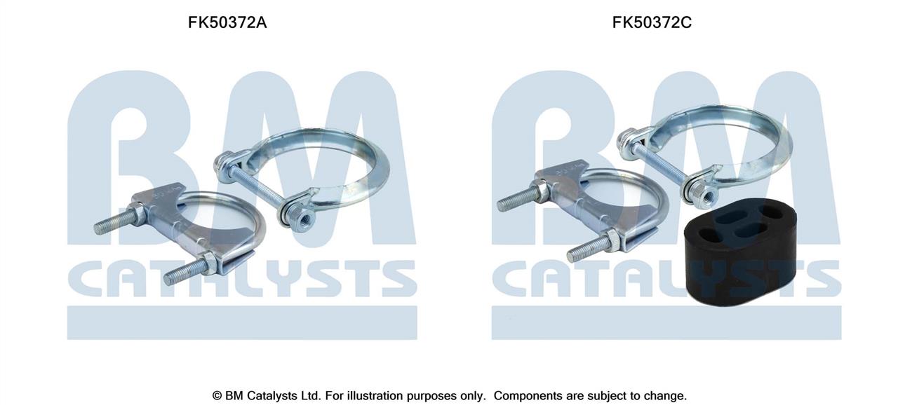 BM Catalysts FK50372 Mounting kit for exhaust system FK50372