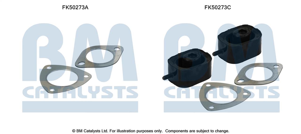 BM Catalysts FK50273 Mounting kit for exhaust system FK50273