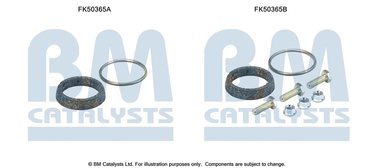 BM Catalysts FK50365 Mounting kit for exhaust system FK50365
