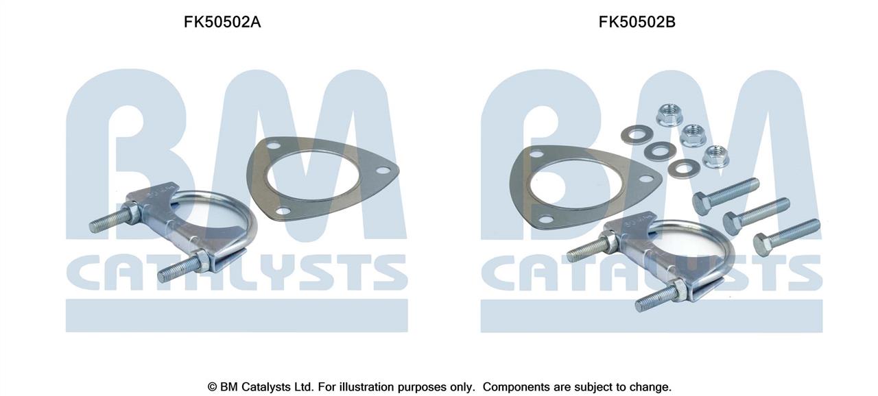 BM Catalysts FK50502 Mounting kit for exhaust system FK50502
