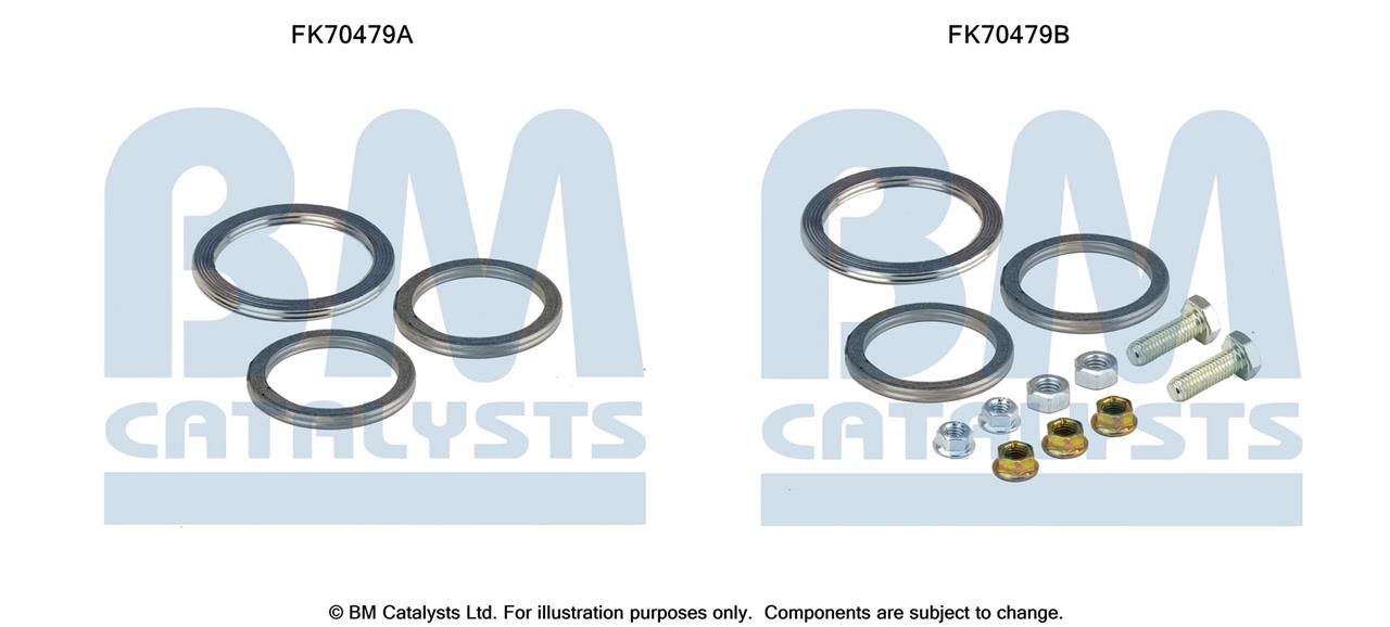 BM Catalysts FK70479 Mounting kit for exhaust system FK70479