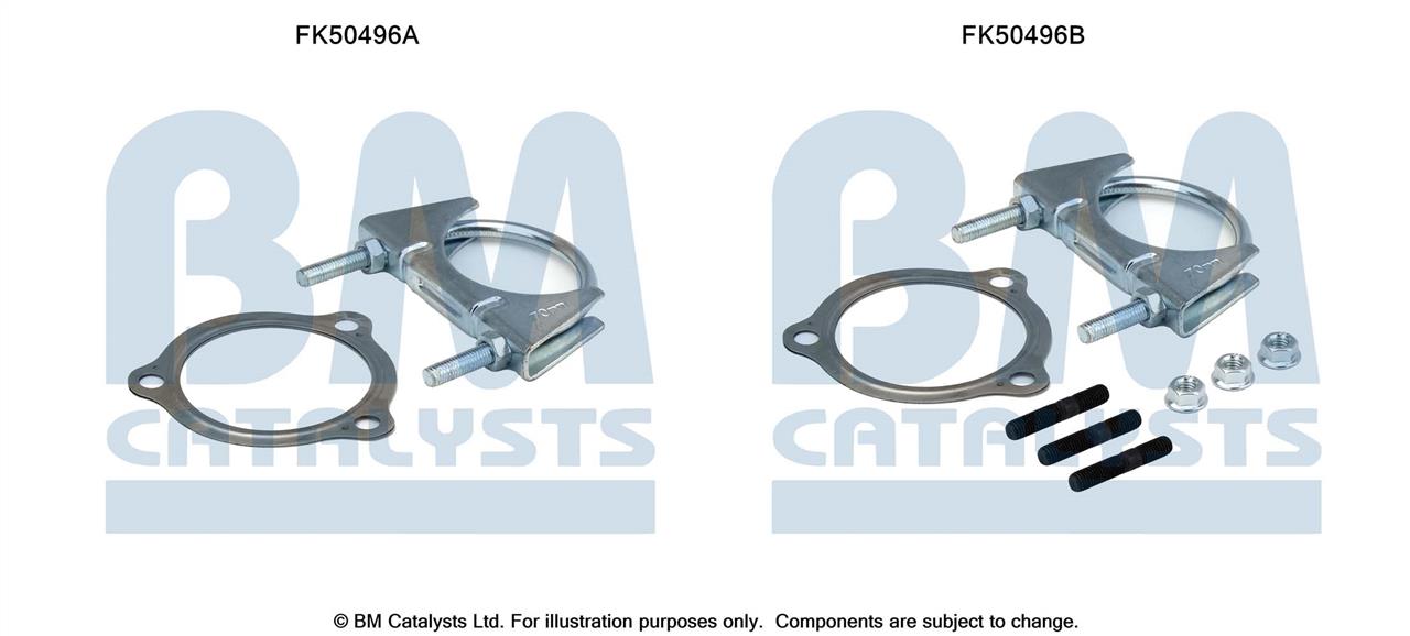 BM Catalysts FK50496 Mounting kit for exhaust system FK50496