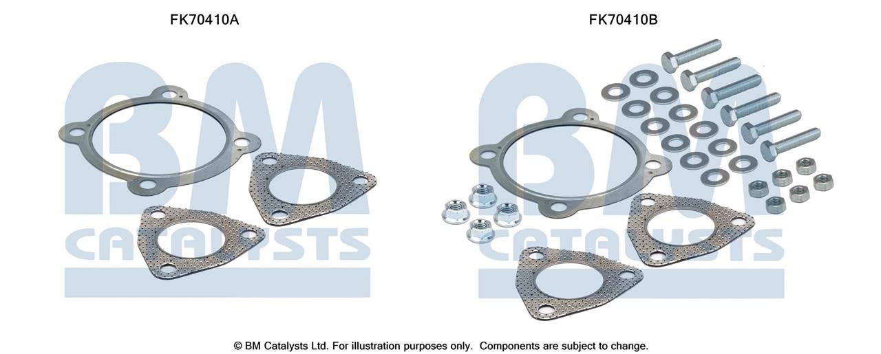 BM Catalysts FK70410 Mounting kit for exhaust system FK70410