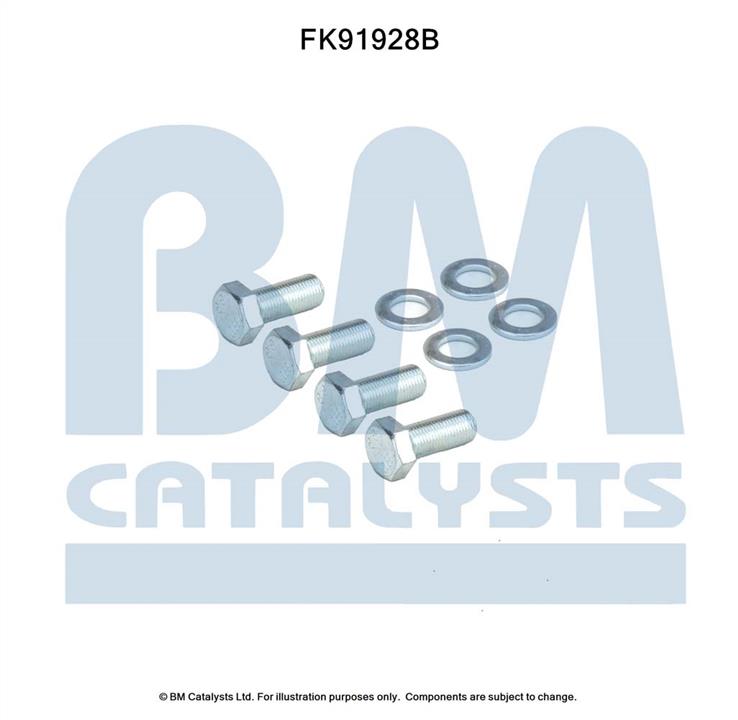 BM Catalysts FK91928 Mounting Kit, catalytic converter FK91928