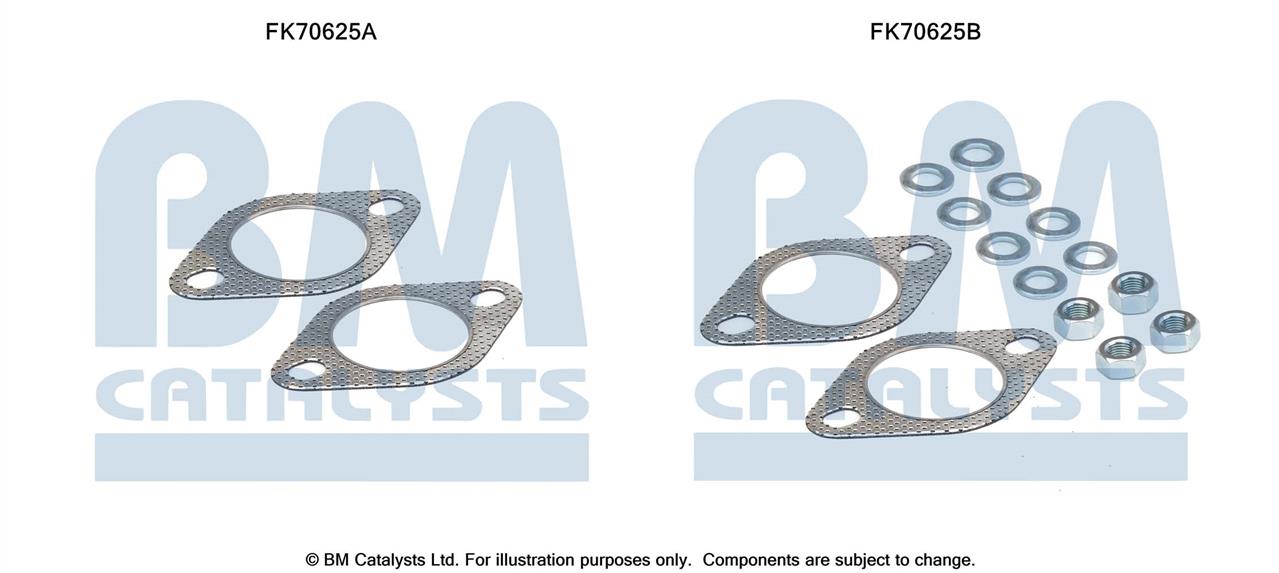 BM Catalysts FK70625 Mounting kit for exhaust system FK70625