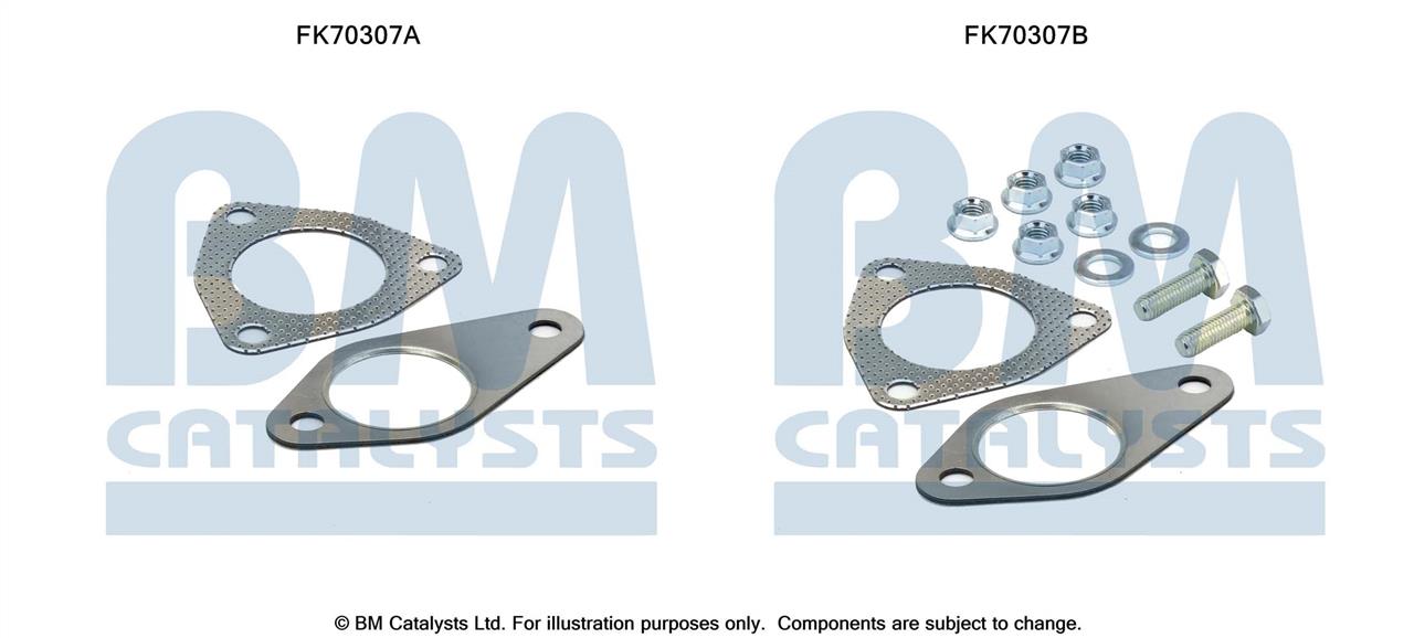 BM Catalysts FK70307 Mounting kit for exhaust system FK70307