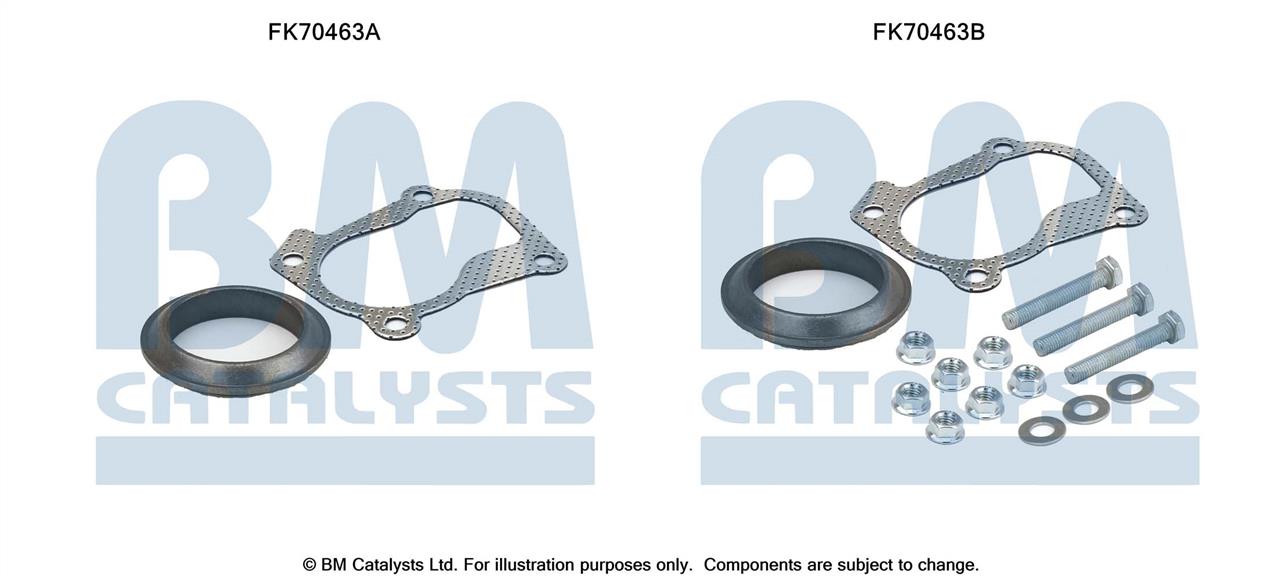 BM Catalysts FK70463 Mounting kit for exhaust system FK70463