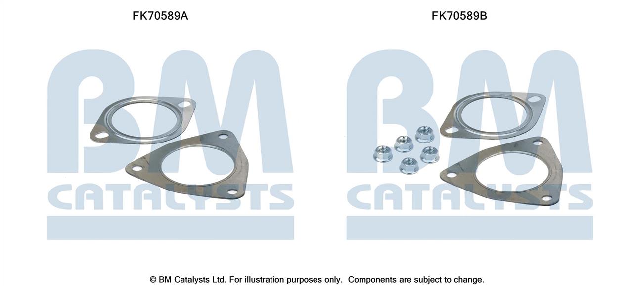 BM Catalysts FK70589 Mounting kit for exhaust system FK70589