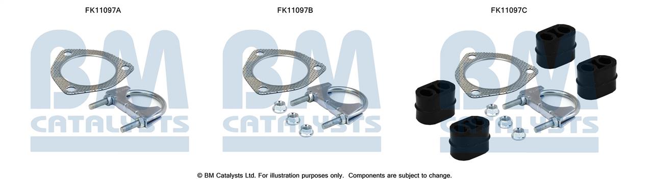 BM Catalysts FK11097 Diesel particulate filter DPF FK11097