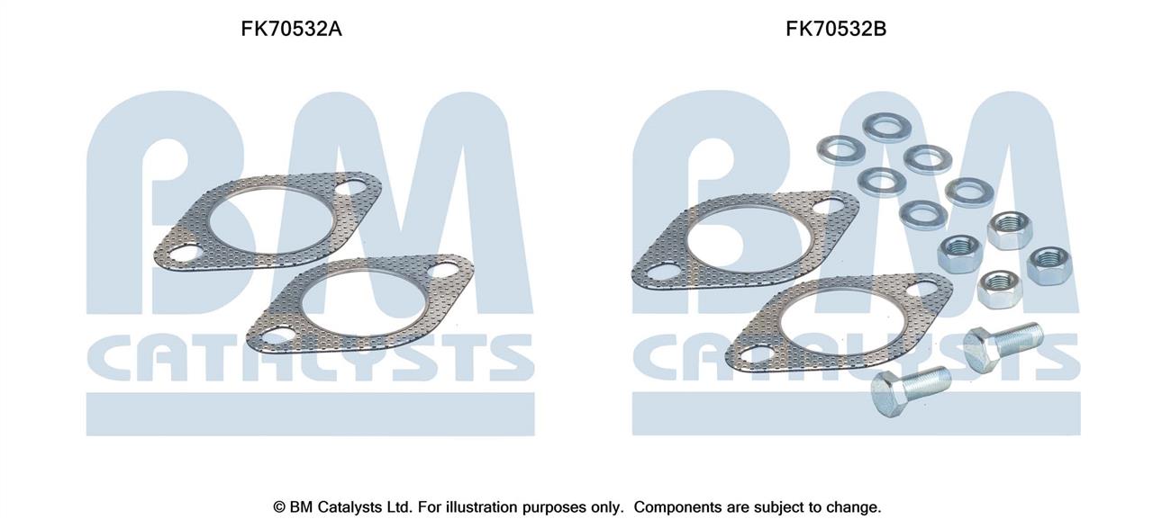 BM Catalysts FK70532 Mounting kit for exhaust system FK70532