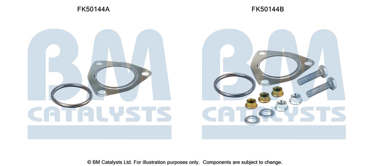 FK50144 BM Catalysts Mounting kit for exhaust system