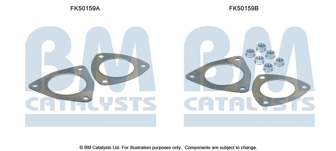 BM Catalysts FK50159 Mounting kit for exhaust system FK50159