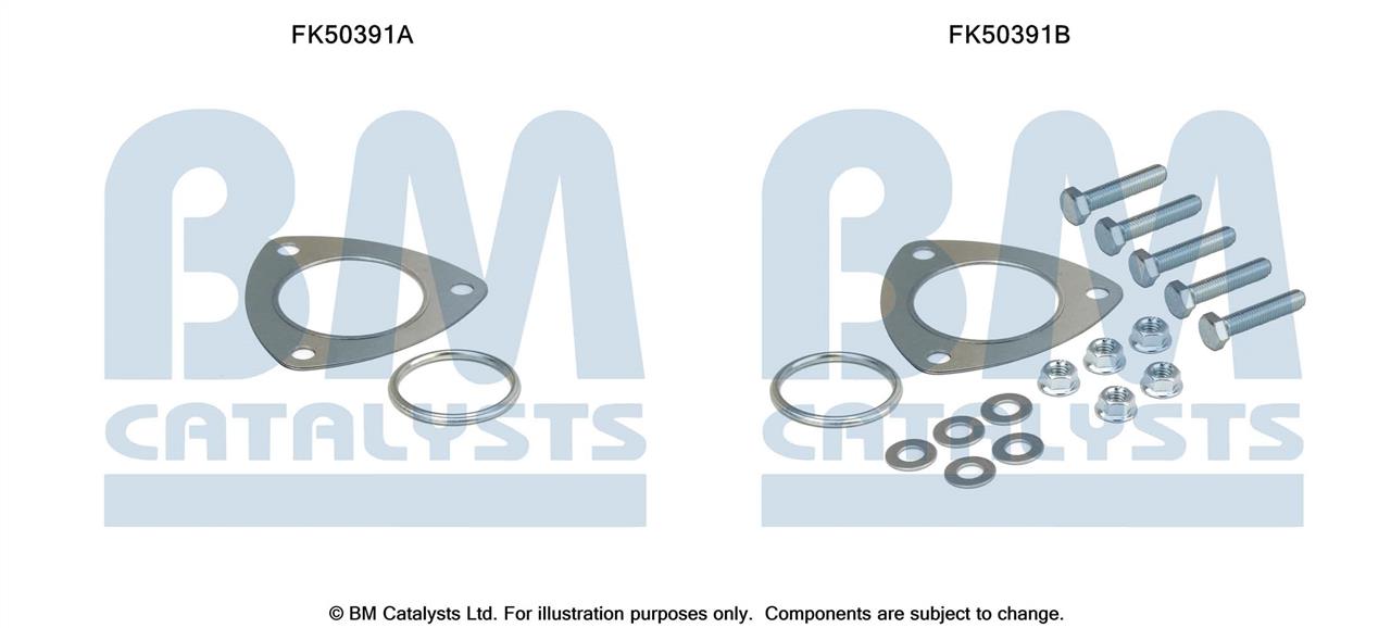 BM Catalysts FK50391 Mounting kit for exhaust system FK50391