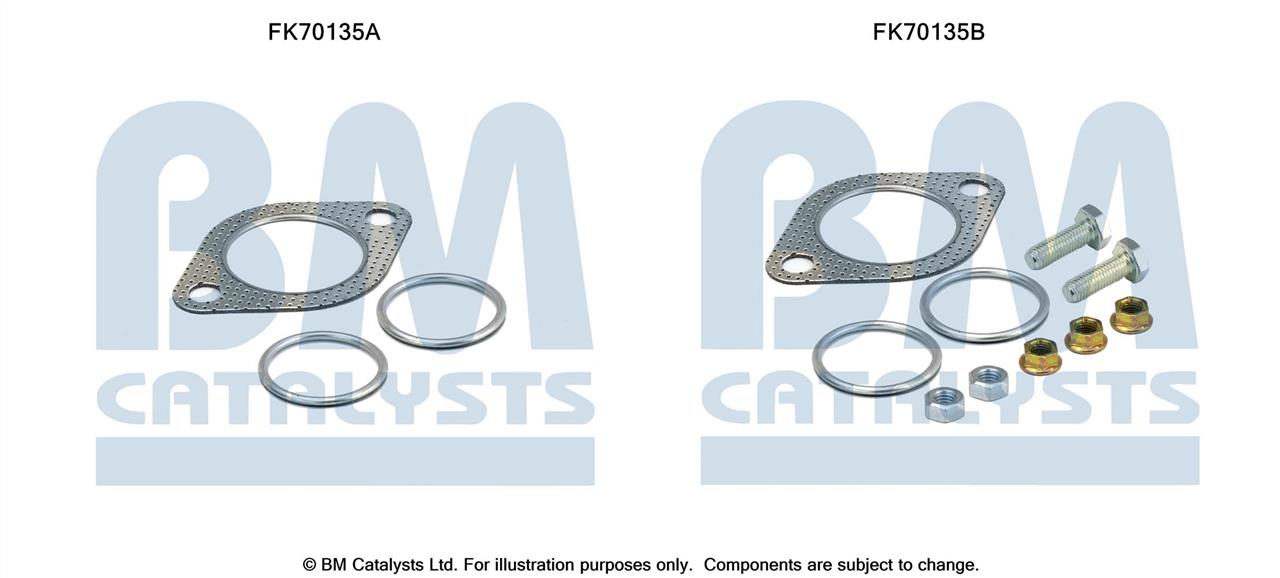 BM Catalysts FK70135 Mounting kit for exhaust system FK70135