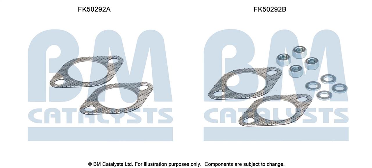BM Catalysts FK50292 Mounting kit for exhaust system FK50292