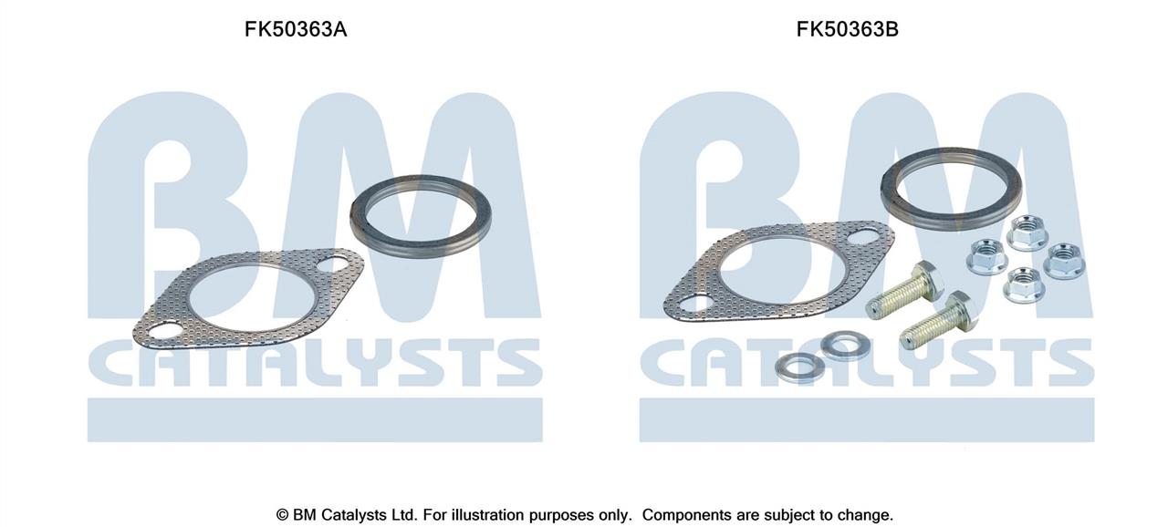 BM Catalysts FK50363 Mounting kit for exhaust system FK50363