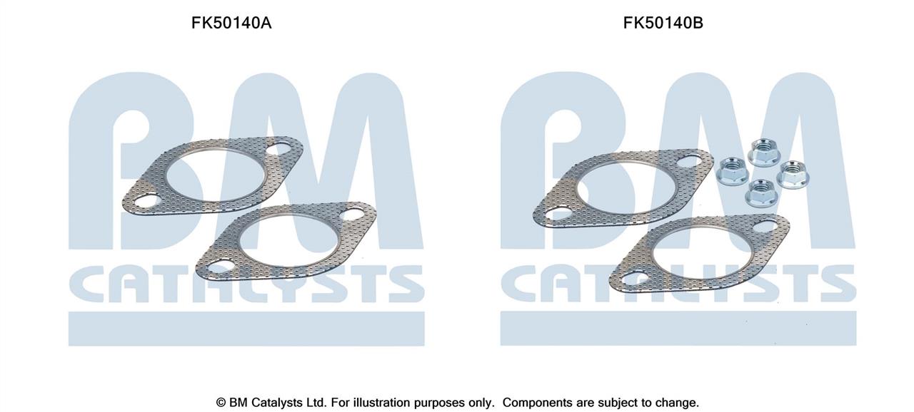 BM Catalysts FK50140 Mounting kit for exhaust system FK50140
