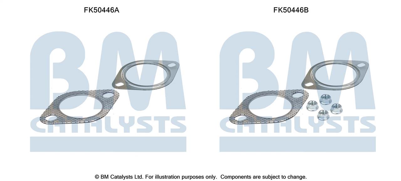 BM Catalysts FK50446 Mounting kit for exhaust system FK50446