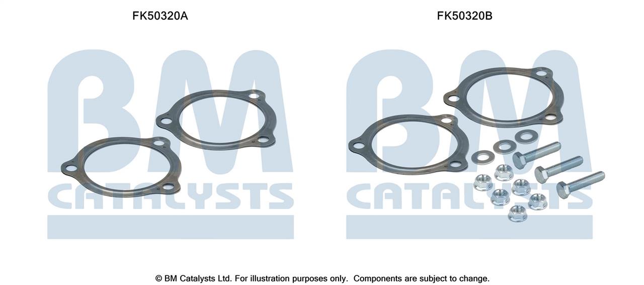 BM Catalysts FK50320 Mounting kit for exhaust system FK50320