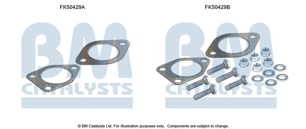 BM Catalysts FK50429 Mounting kit for exhaust system FK50429