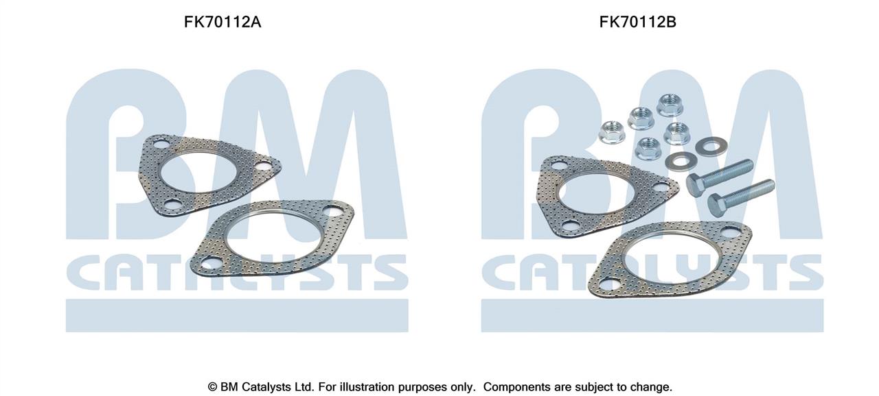 BM Catalysts FK70112 Mounting kit for exhaust system FK70112
