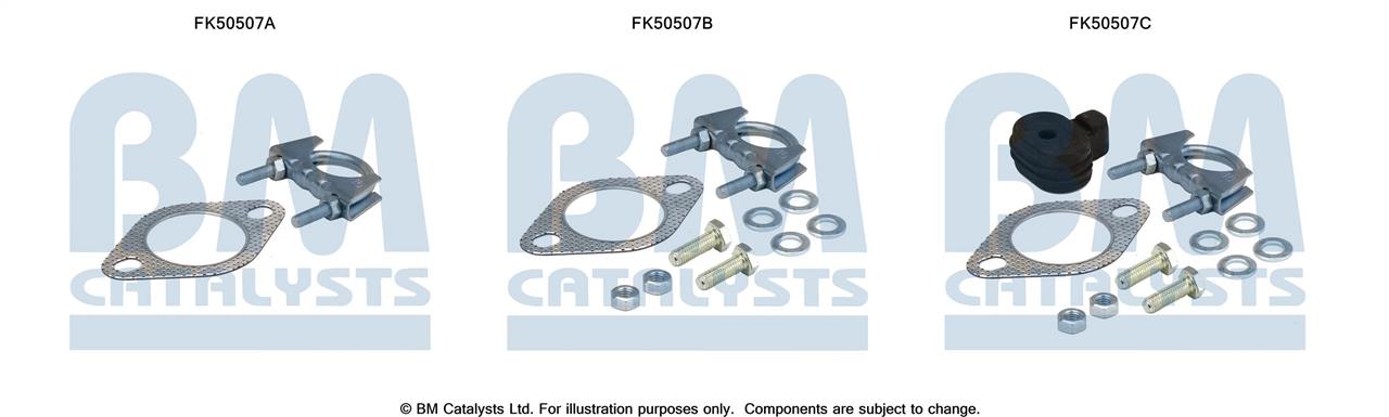 BM Catalysts FK50507 Mounting kit for exhaust system FK50507