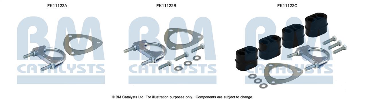 BM Catalysts FK11122 Diesel particulate filter DPF FK11122