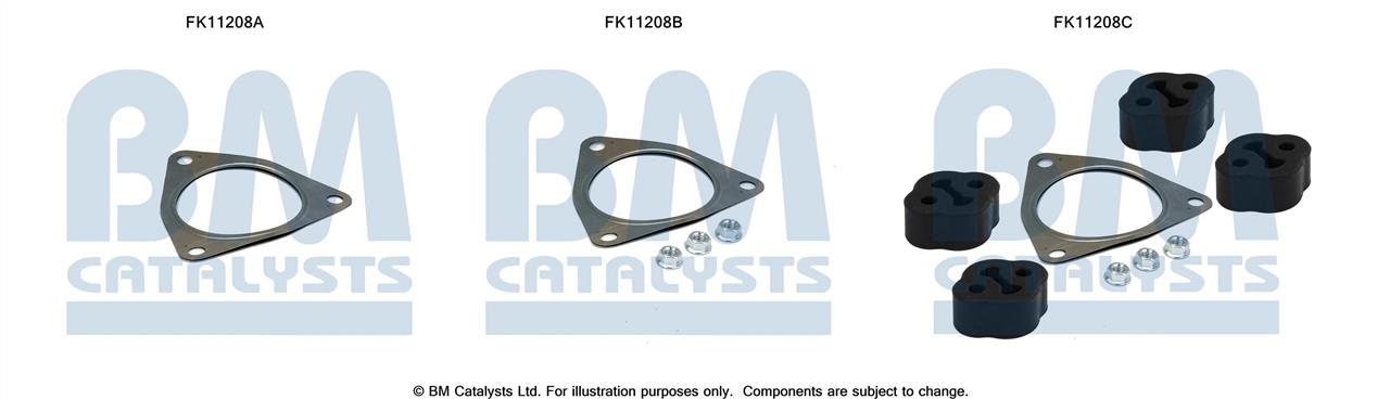 BM Catalysts FK11208 Diesel particulate filter DPF FK11208