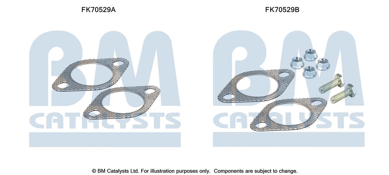 BM Catalysts FK70529 Mounting kit for exhaust system FK70529