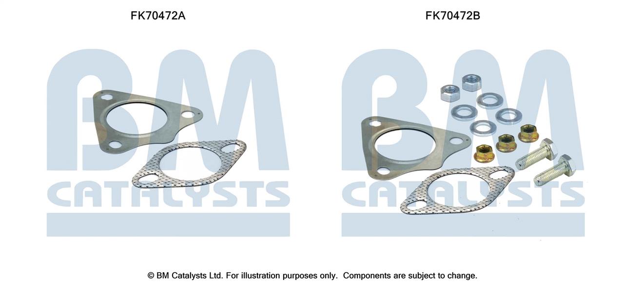 BM Catalysts FK70472 Mounting kit for exhaust system FK70472